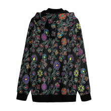 Load image into Gallery viewer, Cosmic Whisper Black Varsity Jacket
