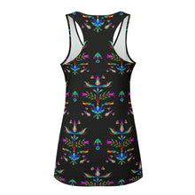 Load image into Gallery viewer, Dakota Damask Black Eco Tank Top
