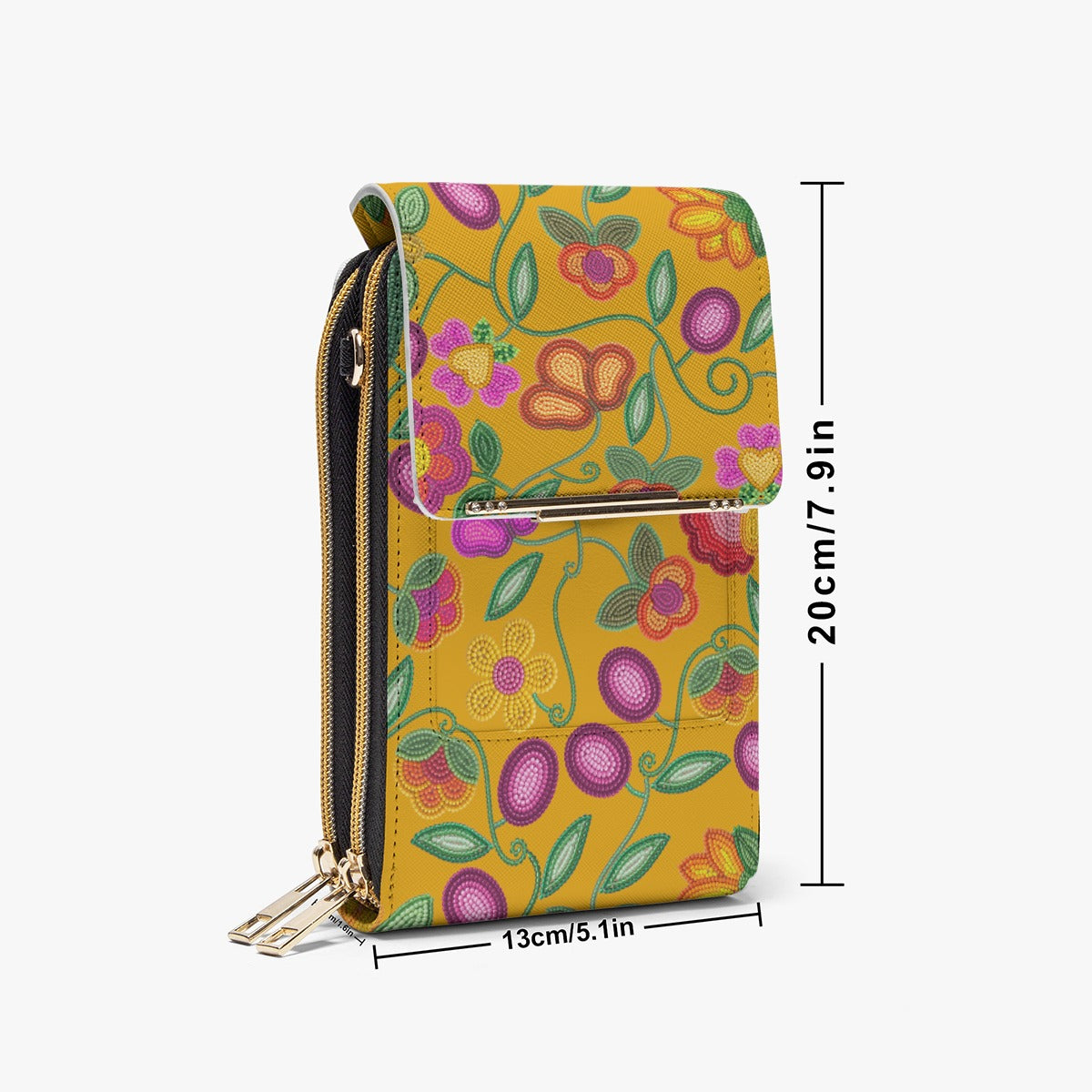 Boreal Bounty Yellow Phone Bag