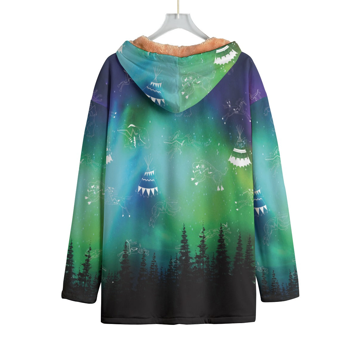 Aurora Medicine Animals Kid's Plush Windbreaker