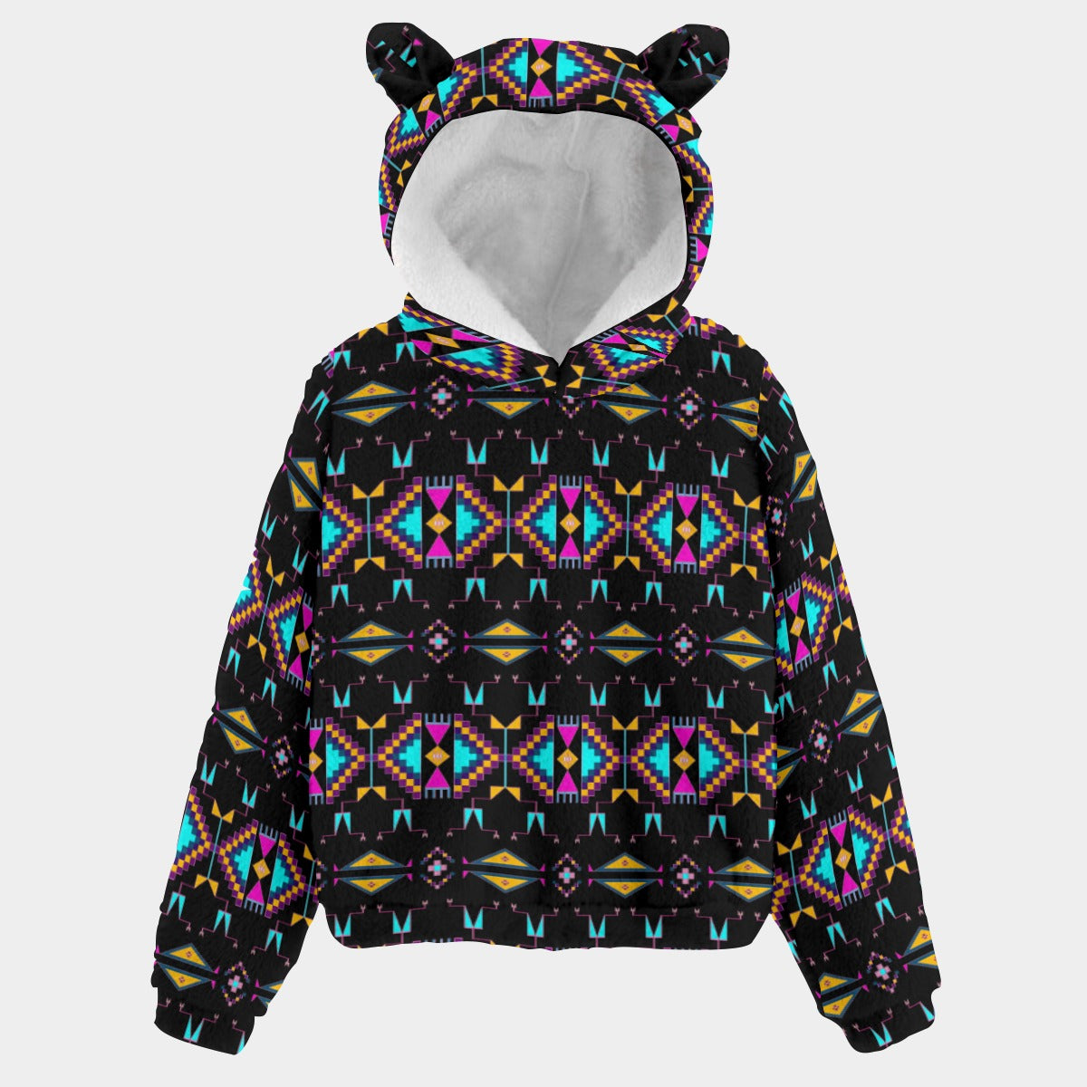 Rite of Passage Black Youth Hoodie With Ears