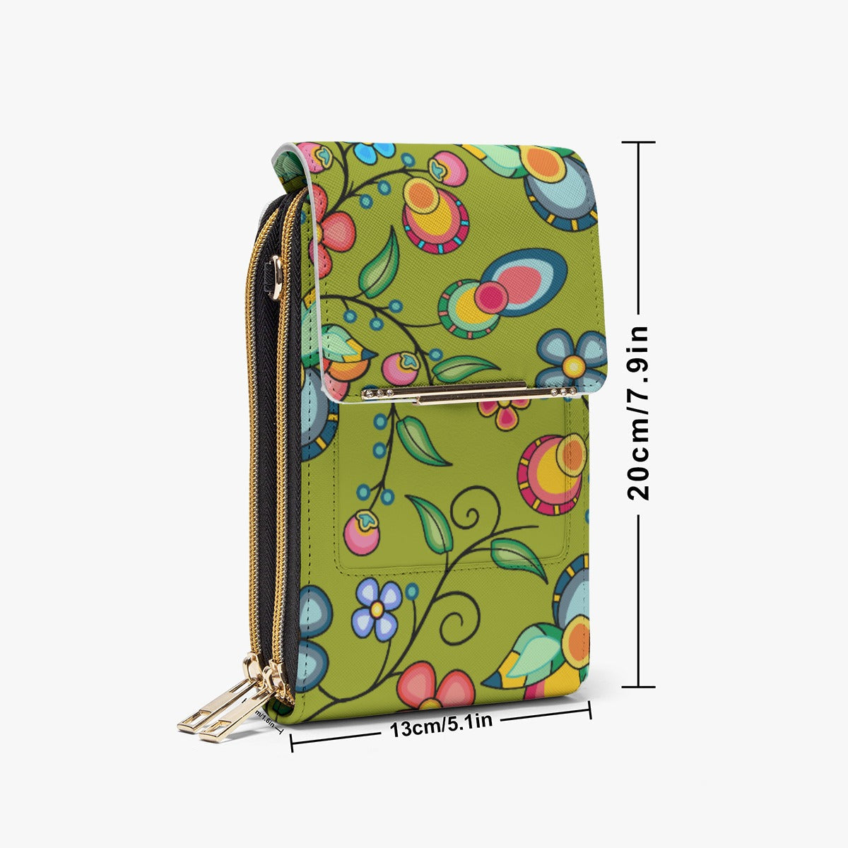 Floral Bounty Sweetgrass Mobile Phone Chest Bag
