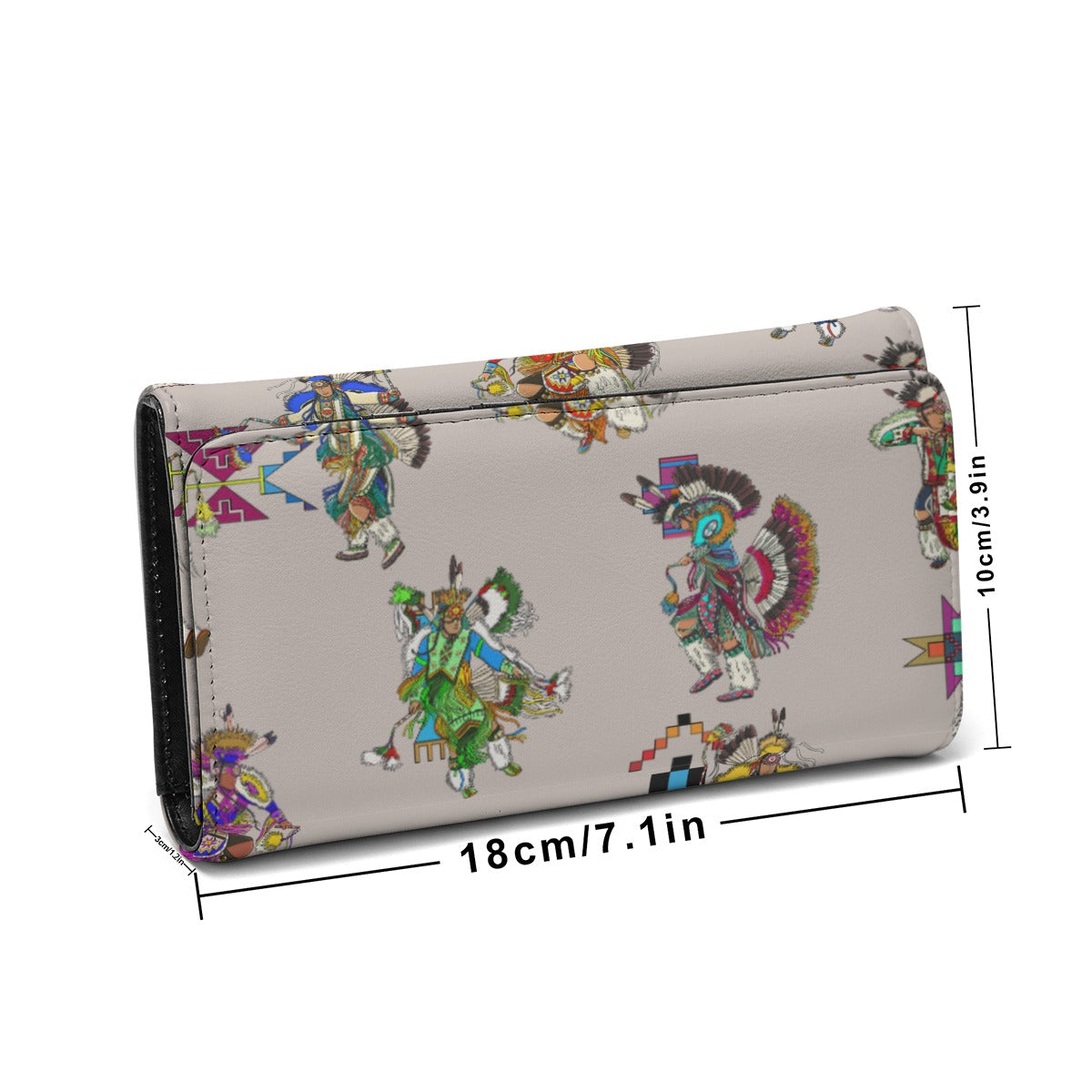 Men's Fancy Dancers Muslin Foldable Wallet