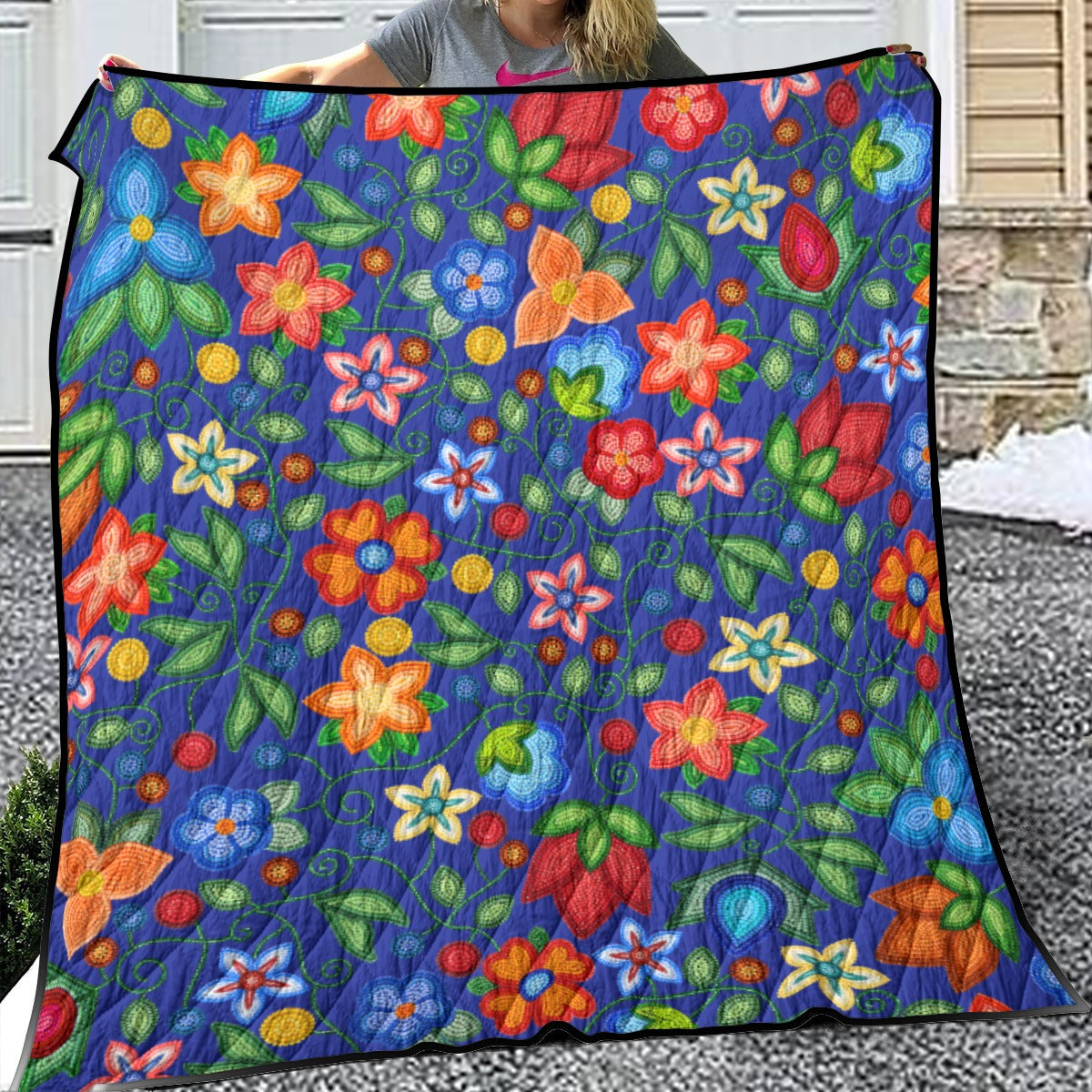 Morning Harmony Sapphire Lightweight & Breathable Quilt