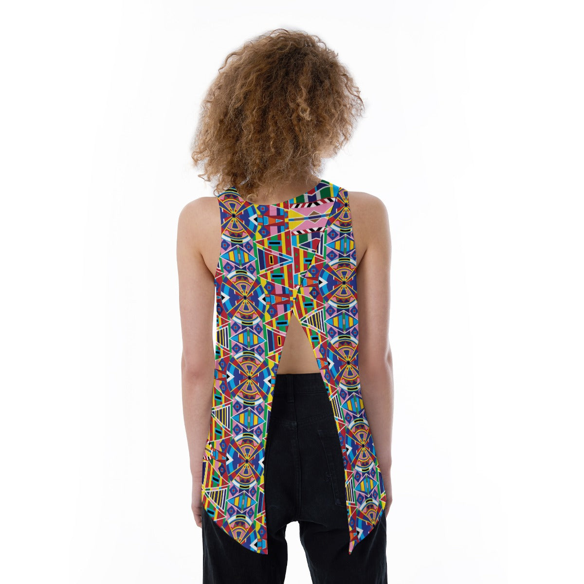Crow Captive Split Back Tank Top
