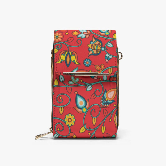 Thorny Path Red Mobile Phone Chest Bag