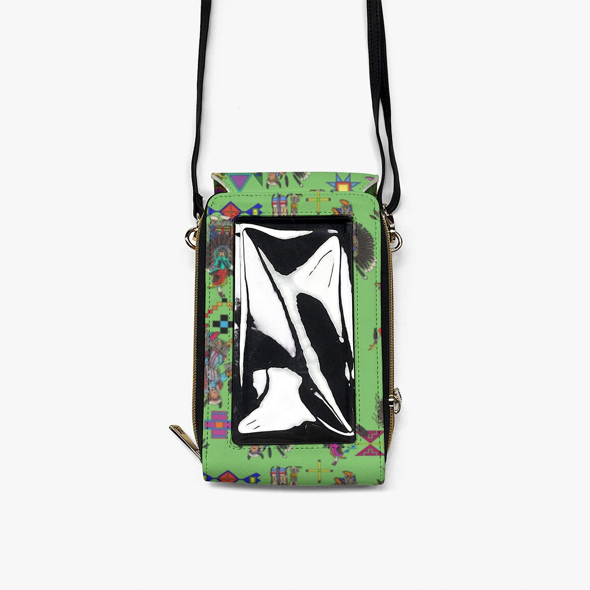 Men's Tradish Dancers Grass Mobile Phone Chest Bag