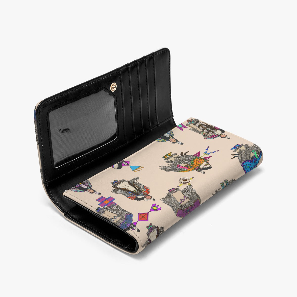Women's Tradish Dancers  Muslin Foldable Wallet