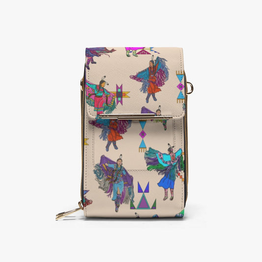 Women's Fancy Dancers Muslin Mobile Phone Chest Bag