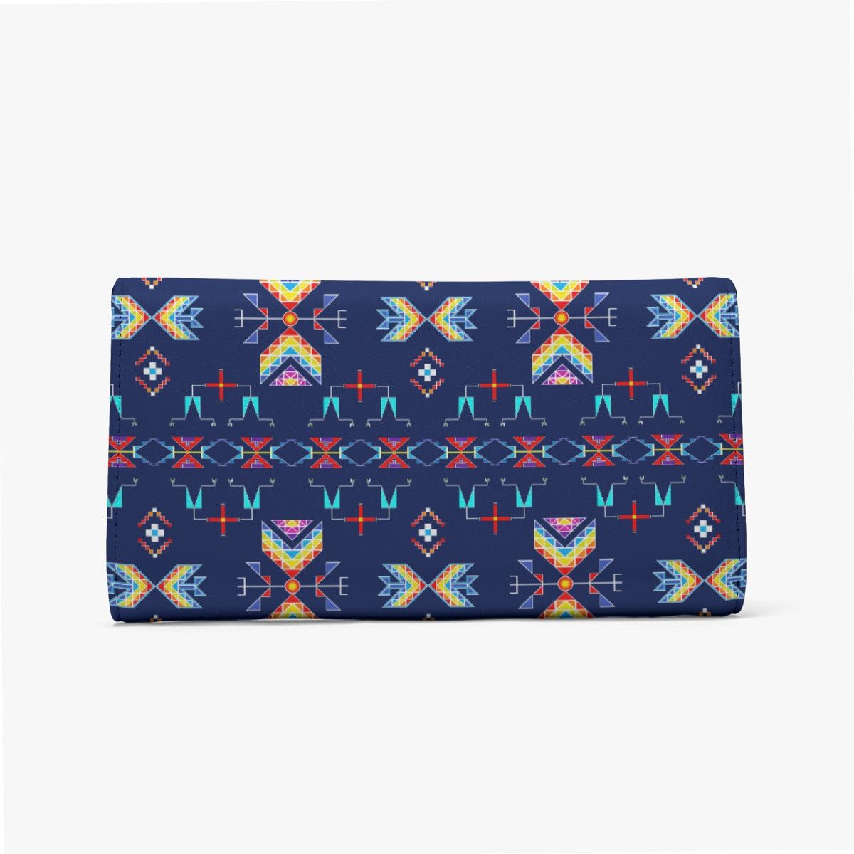 Rainy Chief Rainbow Night Lake Foldable Wallet