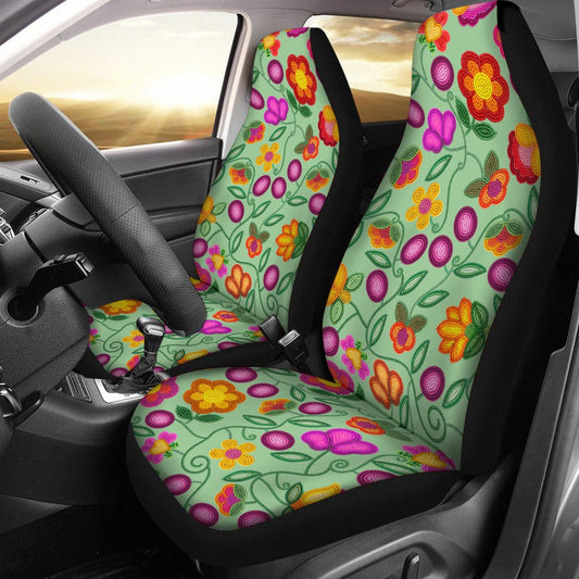 Boreal Bounty Green Car Seat Covers