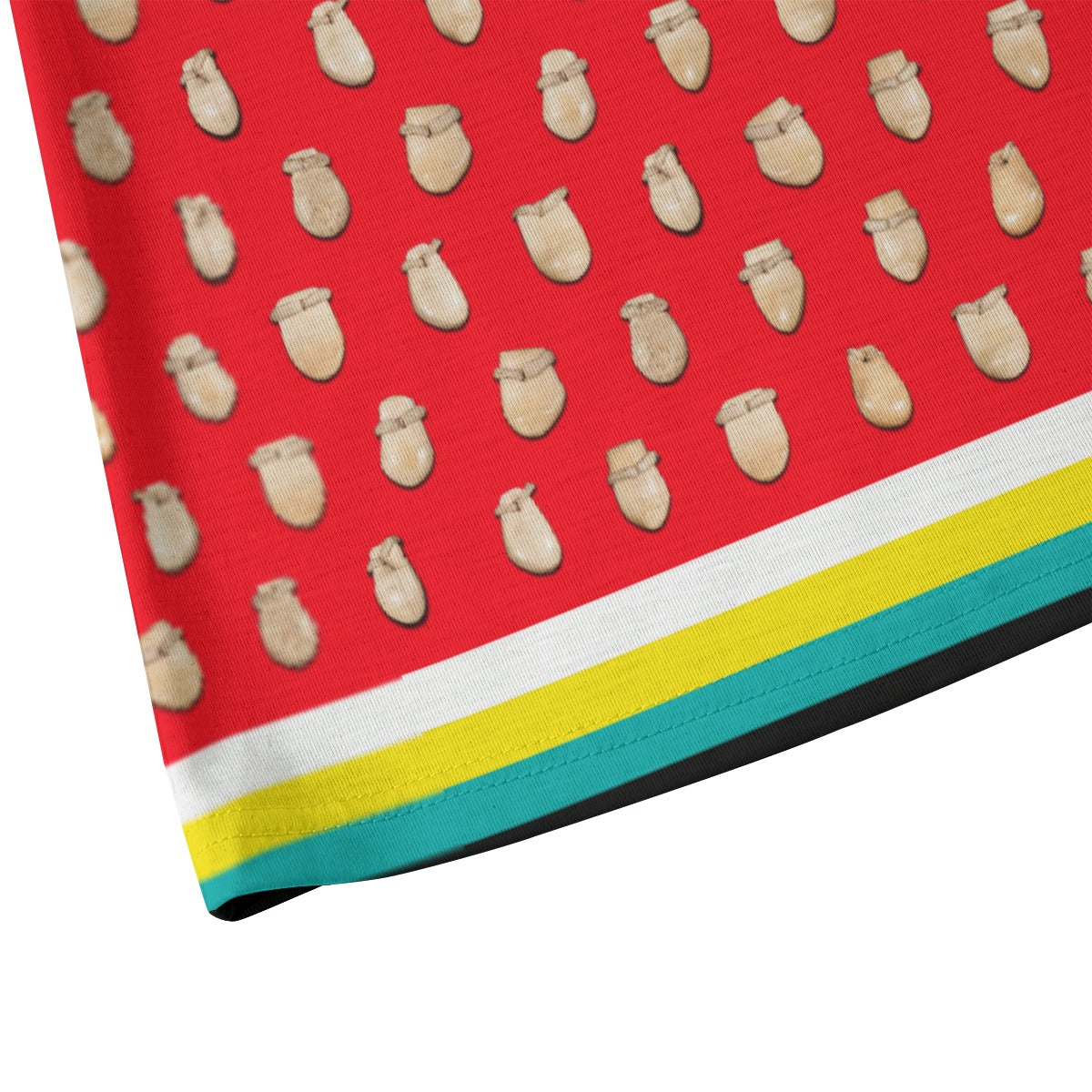 Elk Teeth on Red Eco Tank Top