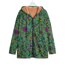 Load image into Gallery viewer, Prairie Paintbrush Sage Kid&#39;s Plush Windbreaker
