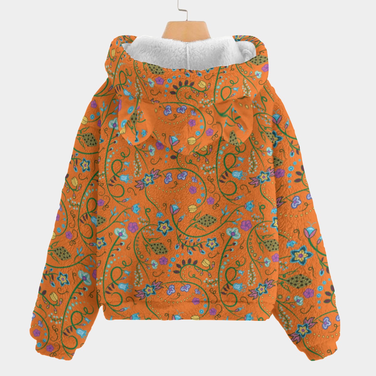 Fresh Fleur Carrot Youth Hoodie with Ears