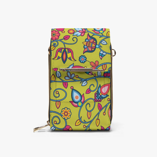 Thorny Path Yellow Mobile Phone Chest Bag
