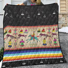 Load image into Gallery viewer, Ledger Village Midnight 2 Lightweight Quilt
