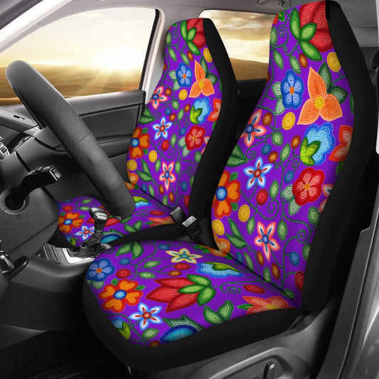 Morning Harmony Purple Car Seat Covers
