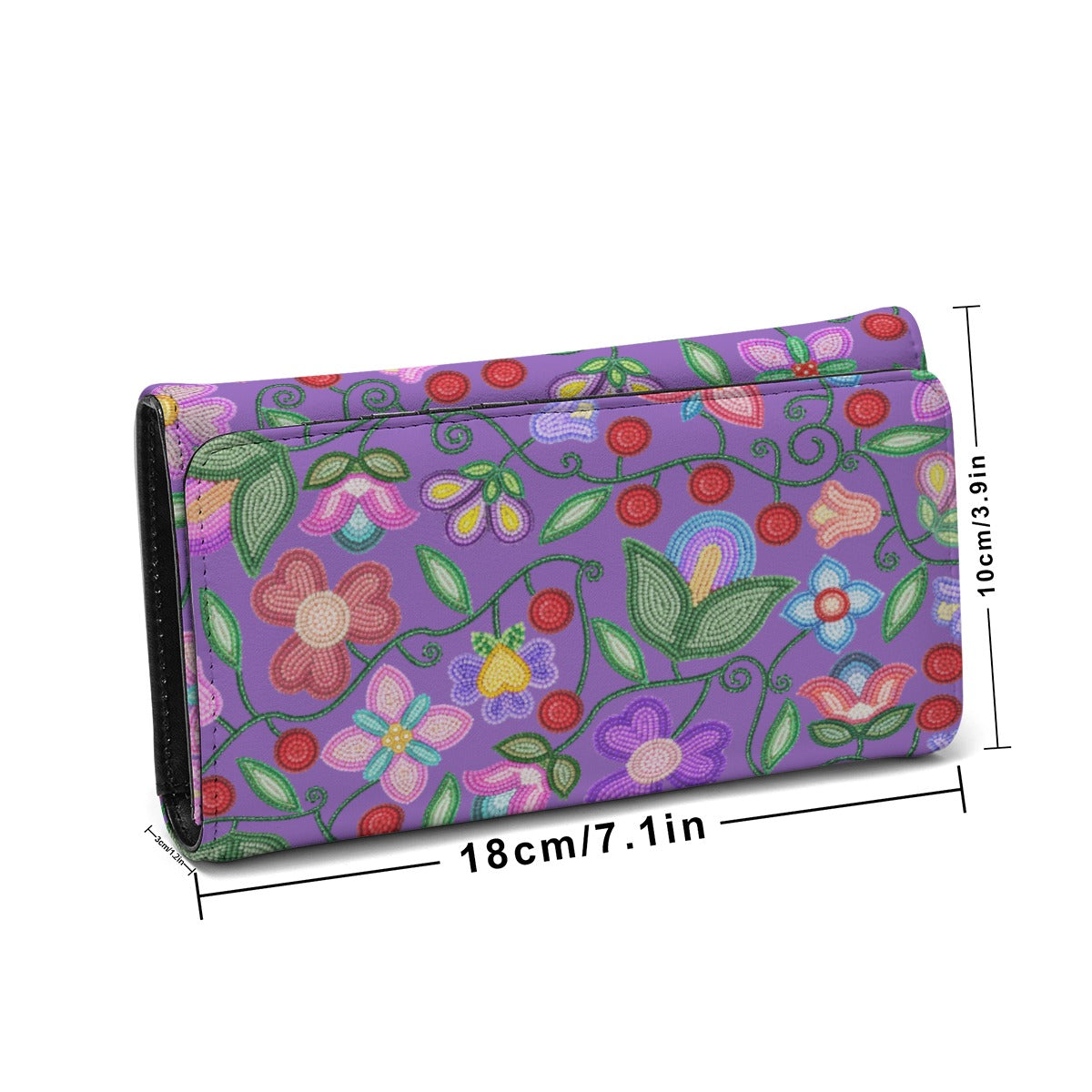 Petal Harmony Lavender Wallet