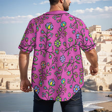 Load image into Gallery viewer, Cosmic Whisper Pastel Passion Short Sleeve Baseball Jersey
