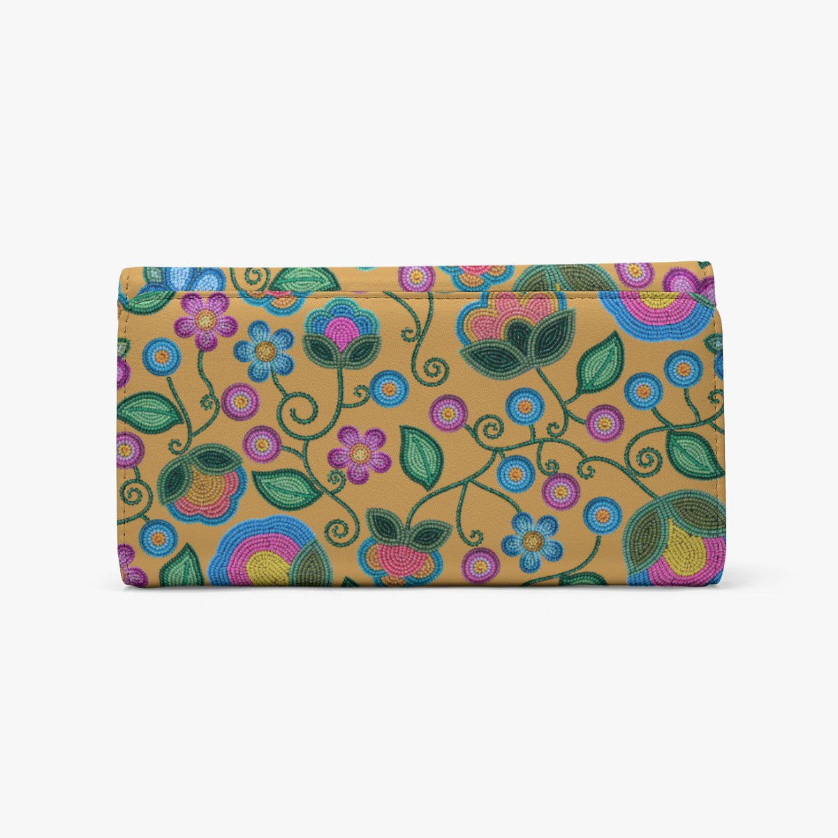 Turquoise Sunbeam Yellow Wallet