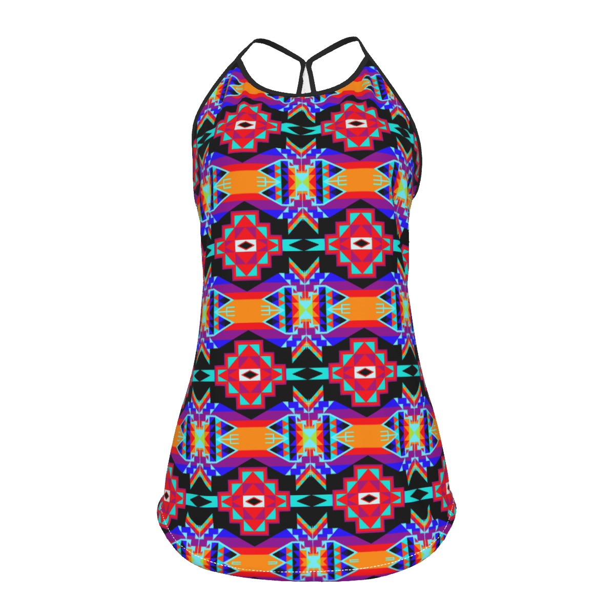 Fancy Criss Cross Tank Top