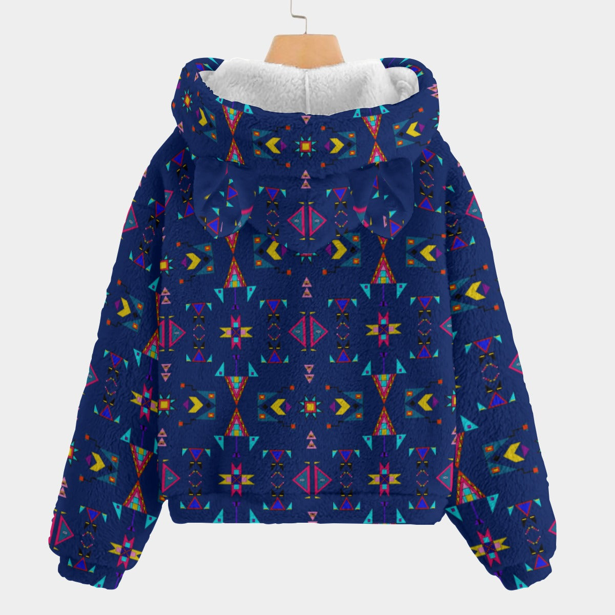 Enemy Territory Dark Navy Youth Hoodie with Ears