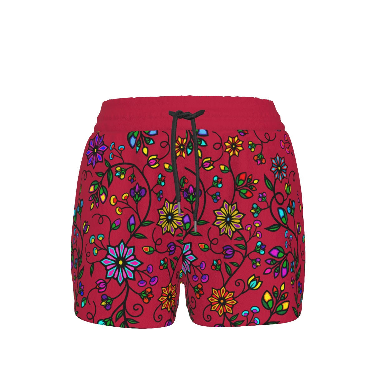 Prairie Paintbrush Passion Berry Women's Shorts