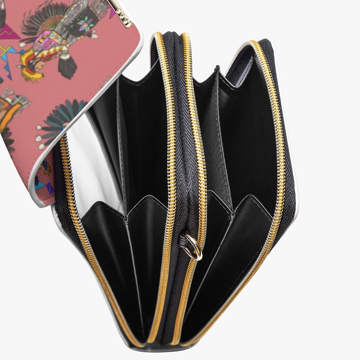 Men's Tradish Dancers Terra Cotta Mobile Phone Chest Bag