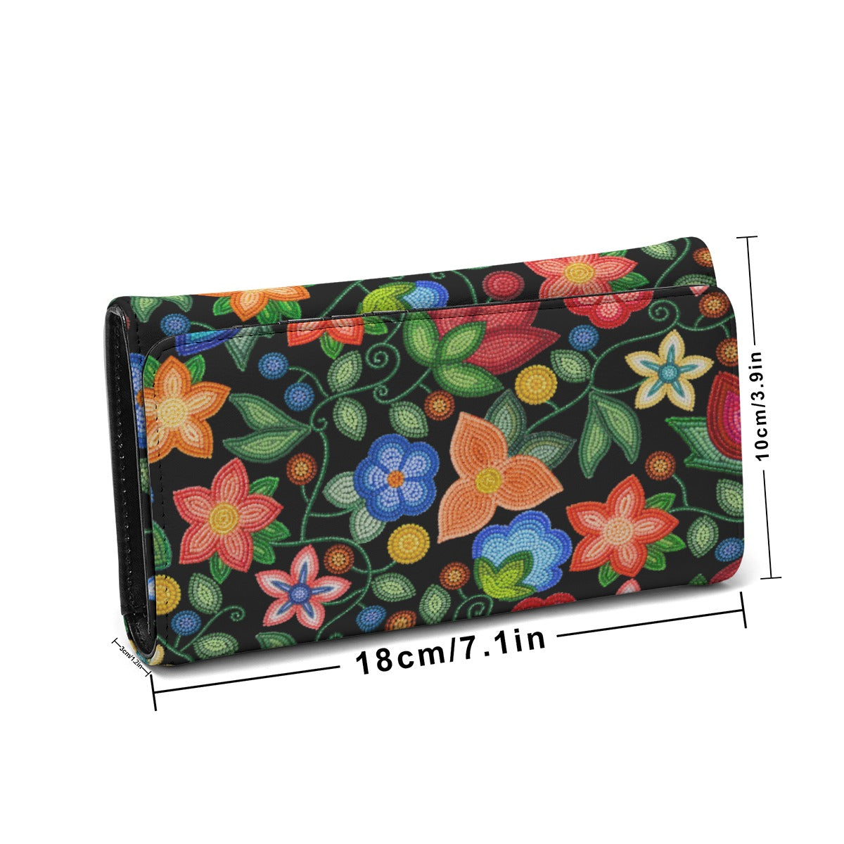 Morning Harmony Black Wallet