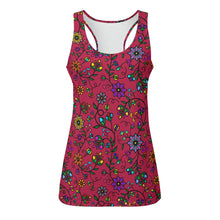 Load image into Gallery viewer, Prairie Paintbrush Passion Berry Eco Tank Top
