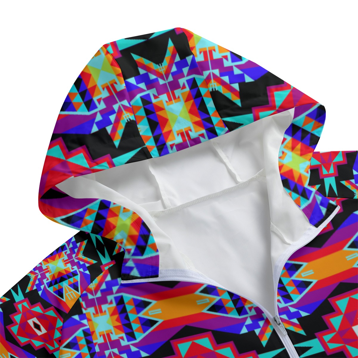 Fancy Bustle Long Windbreaker