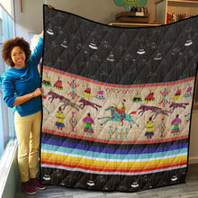 Load image into Gallery viewer, Ledger Village Midnight 2 Lightweight Quilt
