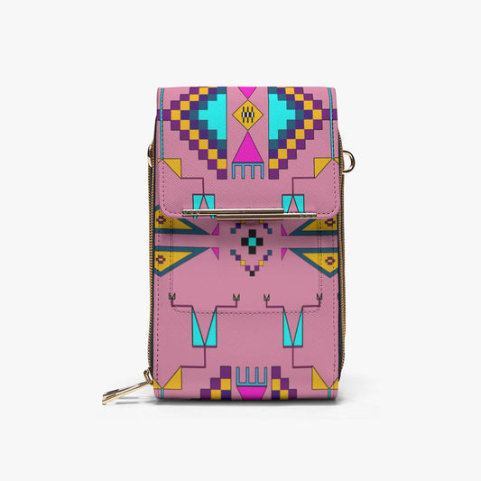 Rite of Passage Pink Mobile Phone Chest Bag