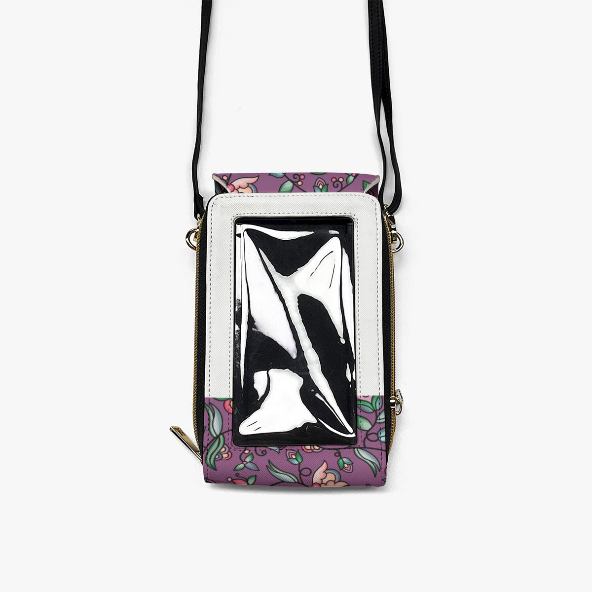Amber Evening Garland Purple Phone Bag