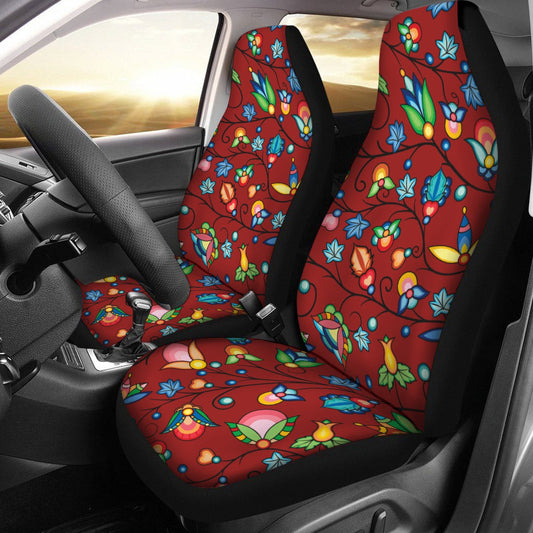 Prairie Plains Spirit Red Universal Car Seat Cover With Thickened Back