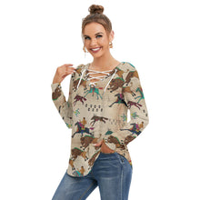 Load image into Gallery viewer, The Hunt Tie Sweatshirt
