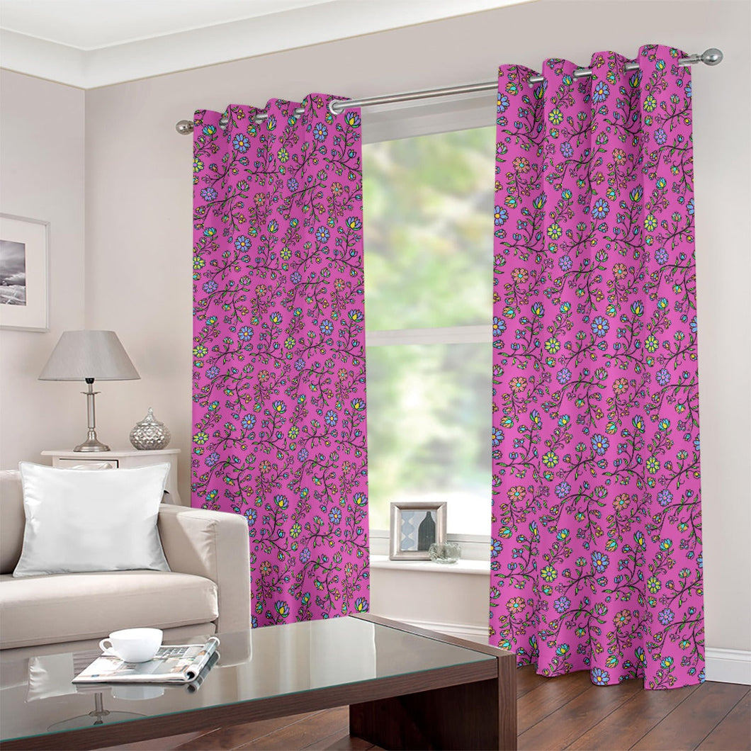 Cosmic Whispers Pastel Passion Blackout Grommet Curtains