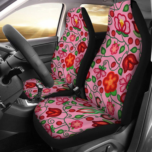 Rose Reverie Pink Car Seat Covers