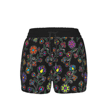 Load image into Gallery viewer, Cosmic Whisper Black Women&#39;s Shorts
