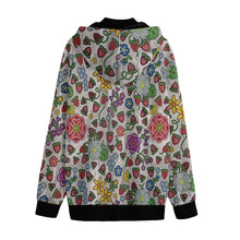 Load image into Gallery viewer, Berry Pop Bright Birch Varsity Jacket
