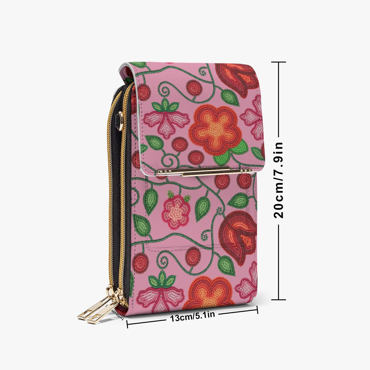 Rose Reverie Pink Phone Bag