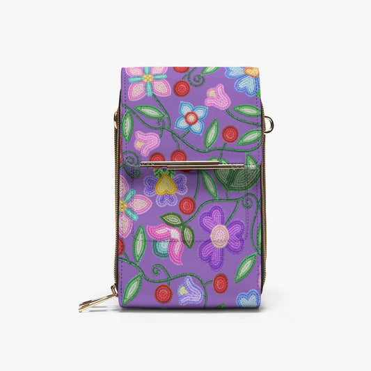 Petal Harmony Lavender Phone Bag
