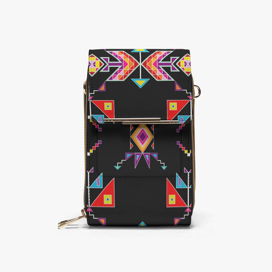 Scattered Generations Black Mobile Phone Chest Bag