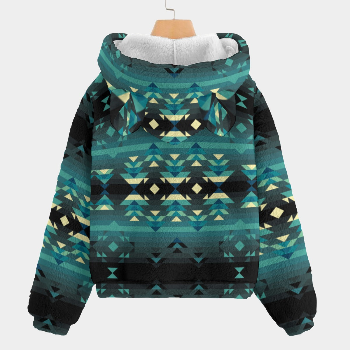 Inspire Green Youth Hoodie With Ears