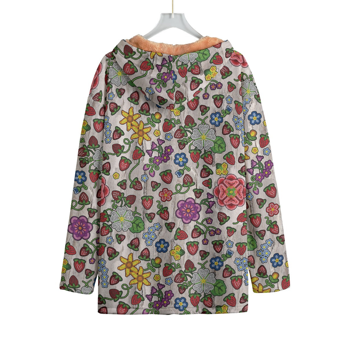 Berry Pop Bright Birch Kid's Plush Windbreaker