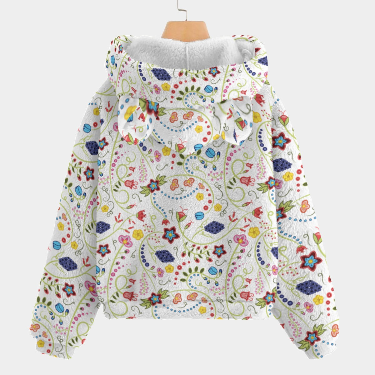 Fresh Fleur Youth Hoodie with Ears