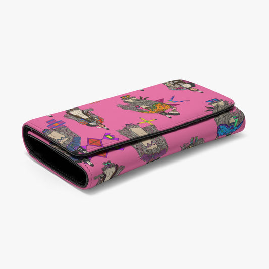 Women's Tradish Dancers Pink Foldable Wallet