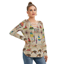 Load image into Gallery viewer, The Gathering Tie Sweatshirt
