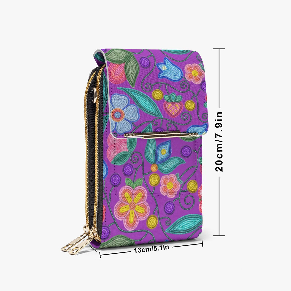 Sweet Offering Purple Phone Bag