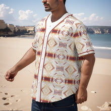 Load image into Gallery viewer, Gathering Earth Clay Short Sleeve Baseball Jersey
